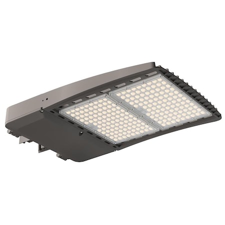 L1 LED Area Light, Adjustbale Watt, 160/200/240/320W, 144Lm/W, 5000K, Dimmable, AC120-277V LOC-RGAL- MW(160/200/240/320)50KD-T3LV